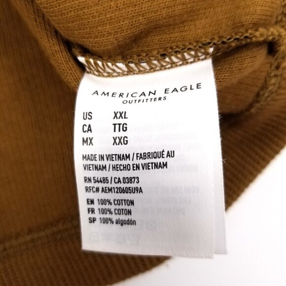 NWT American Eagle Standard Fit Long Sleeve Crew Neck Rib Knit Sweater Mens XXL - Picture 6 of 8